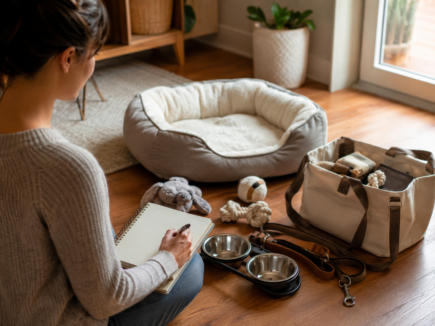 Préparation adoption chien à la maison avec conseils avant l’arrivée