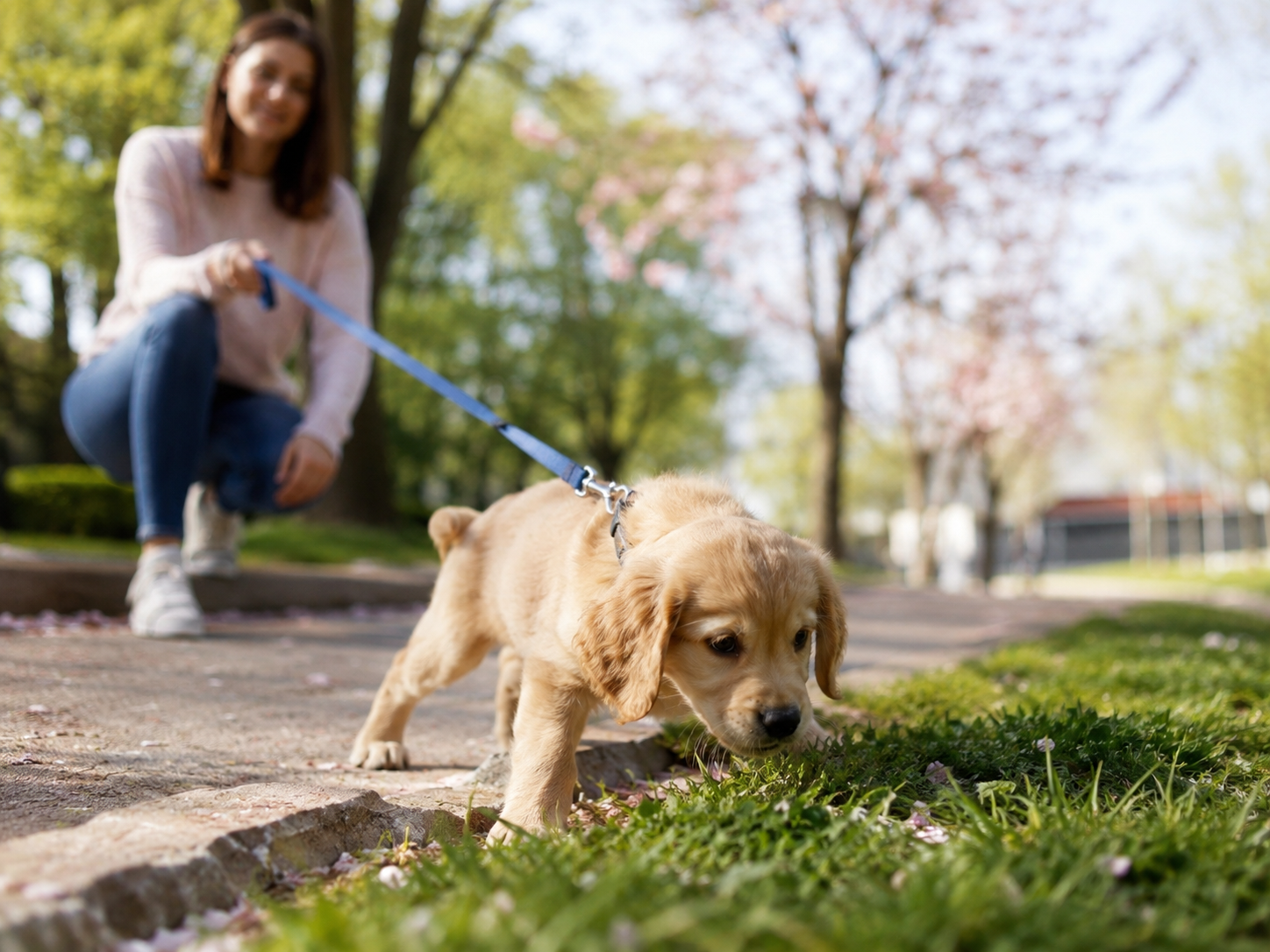 Socialisation du chiot en extérieur dans le Val-d'Oise avec accompagnement éducatif